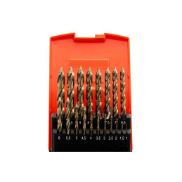 HSSE/Co5 TurboCentrix Coffret de forets (incréments de 0,5 mm) 1 - 10 mm