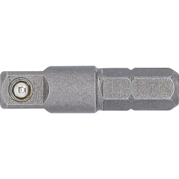 Adaptateur à cliquet pour embouts, 6,3 mm (1/4") - mâle 6,3 mm (1/4") | 30 mm