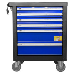 SERVANTE D'OUTILS 6 TIROIRS - BLEU