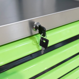SERVANTE À ROULEAUX XL AVEC 7 TIROIRS -