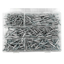 ÉTUI DE RIVETS 300 PIÈCES