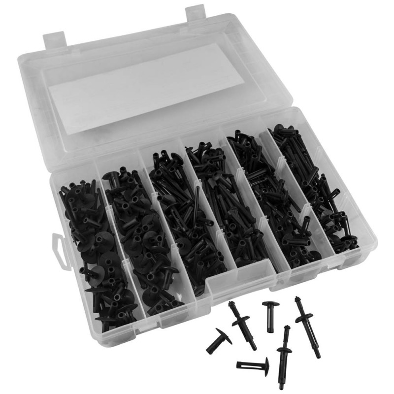 ÉTUI RIVET PLASTIQUE 150 PIÈCES ÉTUI RIVET PLASTIQUE 150 PIÈCES