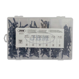 ÉTUI RIVET PLASTIQUE 150 PIÈCES