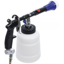 Pistolet pneumatique de nettoyage avec brosse et accessoire d’aspiration | 7 pièces