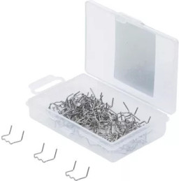 Agrafes de réparation | forme L | Ø 0,8 mm | 100 pièces