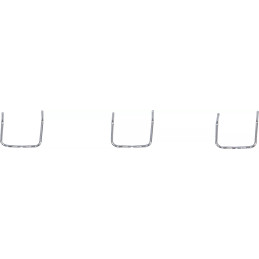 Agrafes de réparation | forme L | Ø 0,8 mm | 100 pièces