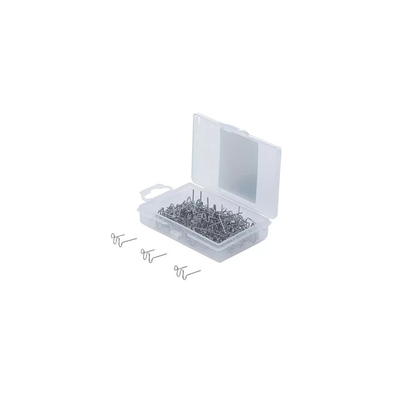 Agrafes de réparation | forme W | Ø 0,8 mm | 100 pièces Agrafes de réparation | forme W | Ø 0,8 mm | 100 pièces