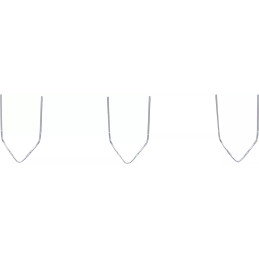 Agrafes de réparation | forme V | Ø 0,6 mm | 100 pièces