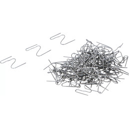 Jeu d’agrafes de réparation | pour coins extérieurs | 0,6 mm | 100 pièces
