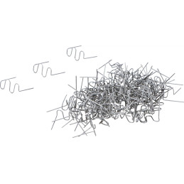 Jeu d’agrafes de réparation | forme ondulée | 0,6 mm | 100 pièces