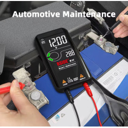 Multimètre numérique intelligent, affichage LCD couleur 9999,condensateur de tension