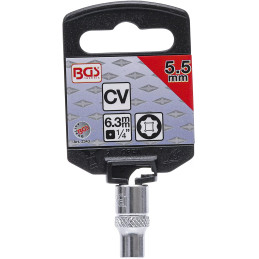 Douille pour clé, Super Lock | 6,3 mm (1/4") | 5,5 mm