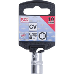 Douille pour clé, Super Lock | 6,3 mm (1/4") | 10 mm