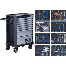 Servante d'atelier | 8 tiroirs | avec 299 outils