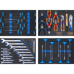 Servante d'atelier | 8 tiroirs | avec 299 outils