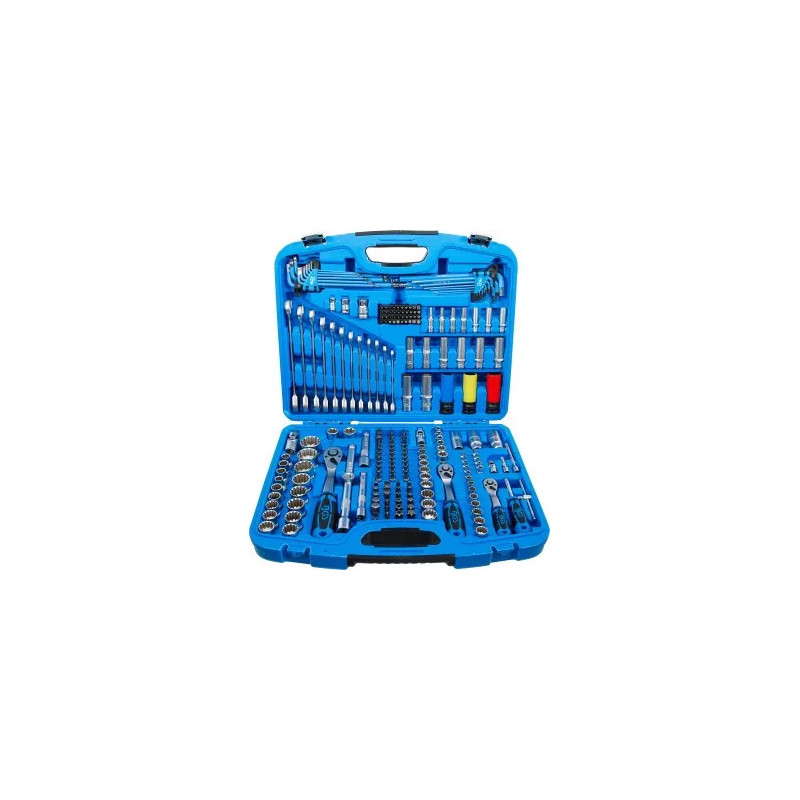 Coffret de Douilles Gear Lock | 6,3 mm (1/4") / 10 mm (3/8") / 12,5 mm (1/2") | 218 pièces