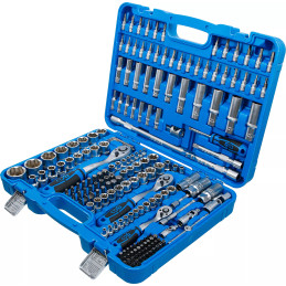 Coffret de douilles Super Lock | 6,3 mm (1/4") / 10 mm (3/8") / 12,5 mm (1/2") | 192 pièces
