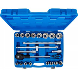 Coffret de douilles | 20 mm (3/4") | 21 pièces