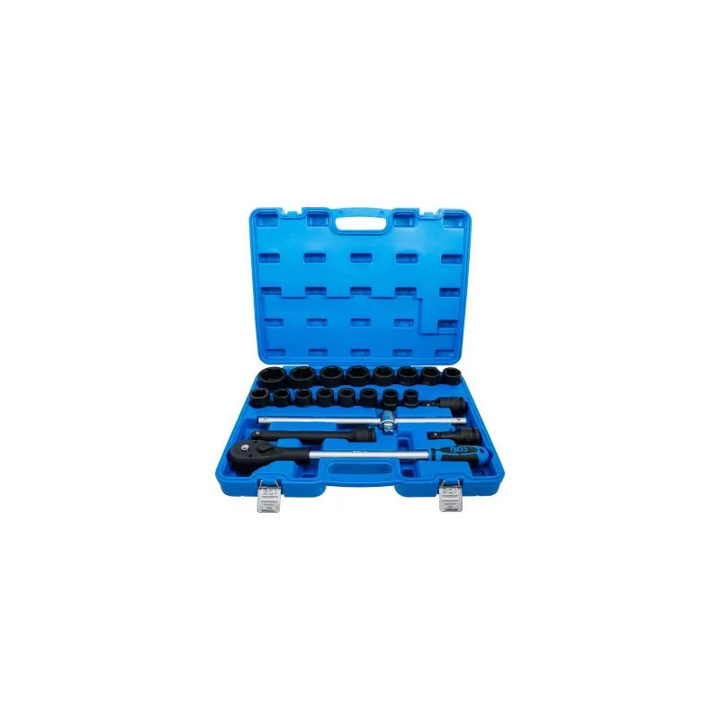 Coffret jeu douilles à choc | 20 mm (3/4) | 21 pièces Coffret jeu douilles à choc | 20 mm (3/4) | 21 pièces