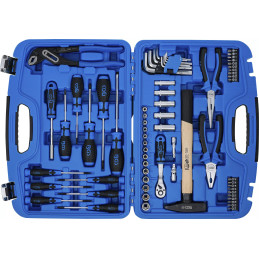 Caisse à outils pour clés à douilles | 67 pièces