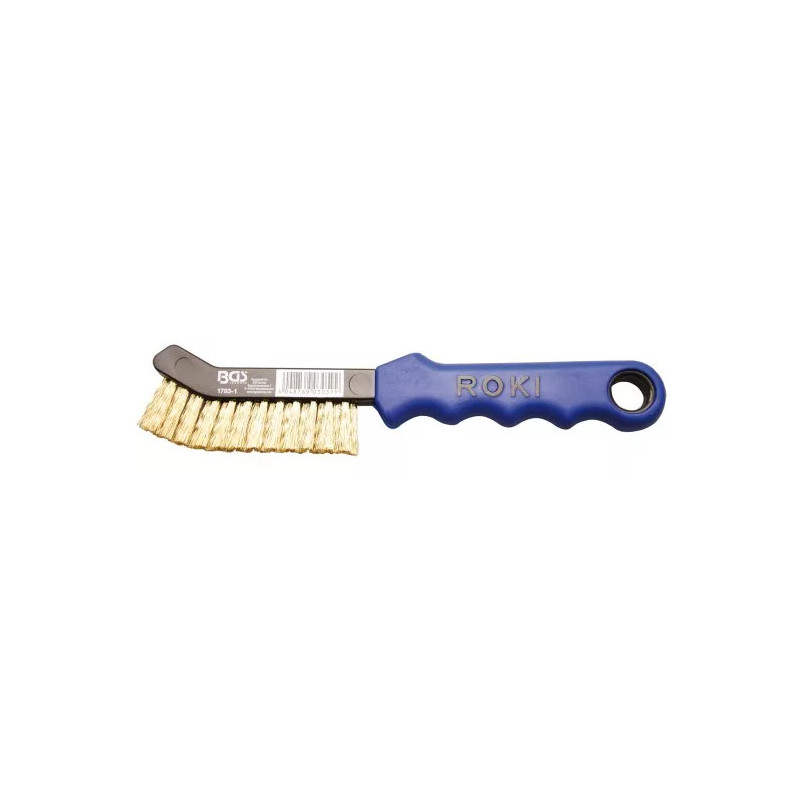 Brosse pour étriers | laiton | courbée | 230 mm Brosse pour étriers | laiton | courbée | 230 mm