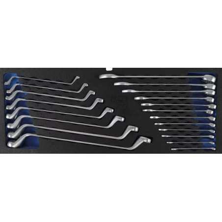 Insert pour art. 3312 : Jeu de clés annulaires/mixtes | 20 pièces