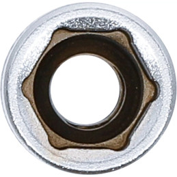 Douille pour clé, six pans, longue | 6,3 mm (1/4") | 10 mm