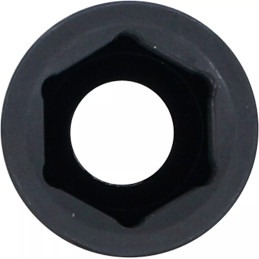 Douille à choc, six pans, longue | 12,5 mm (1/2") | 18 mm