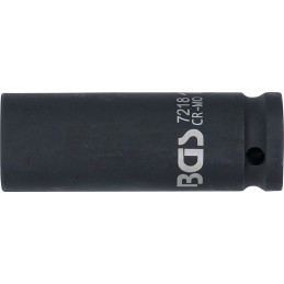 Douille à choc, six pans, longue | 12,5 mm (1/2") | 18 mm