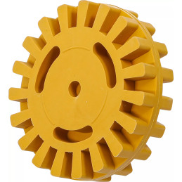 Gomme enlève autocollants | à lamelles | Ø 100 mm