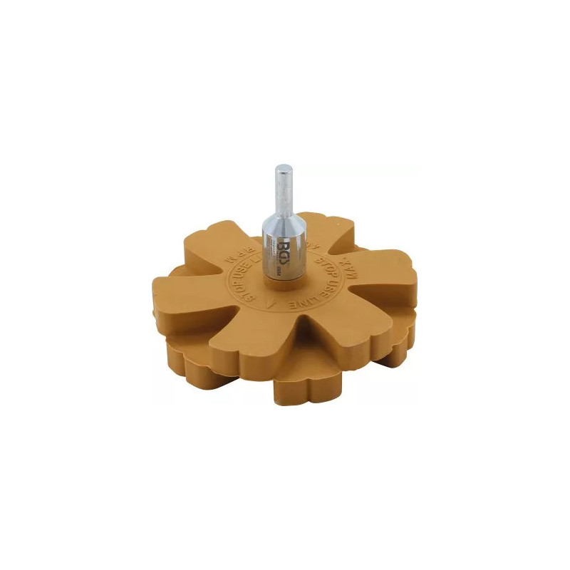 Gomme enlève autocollants | « Wave » | Ø 88 mm