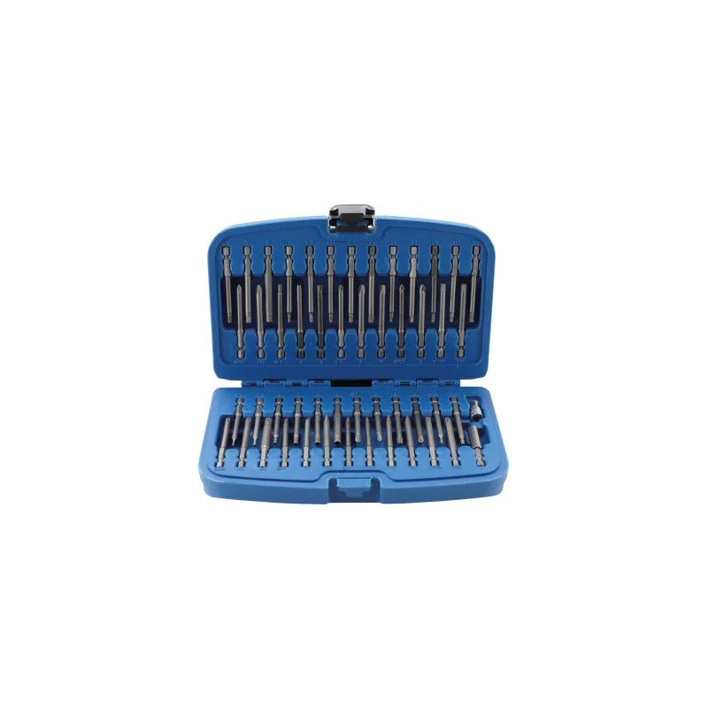 Jeu d'embouts pour vis de sécurité (long) | 51 pièces