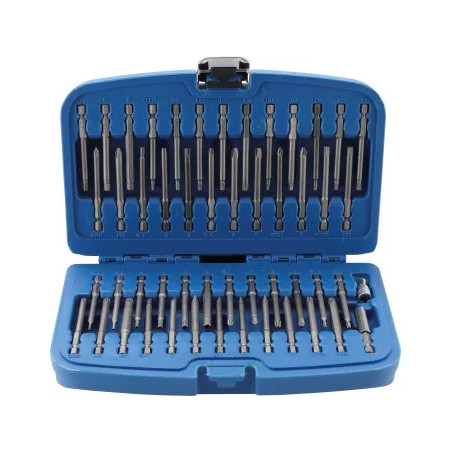 Jeu d'embouts pour vis de sécurité (long) | 51 pièces