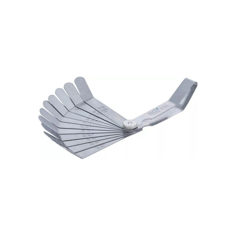 Jauges d’épaisseur de précision | courbées | 12 lames