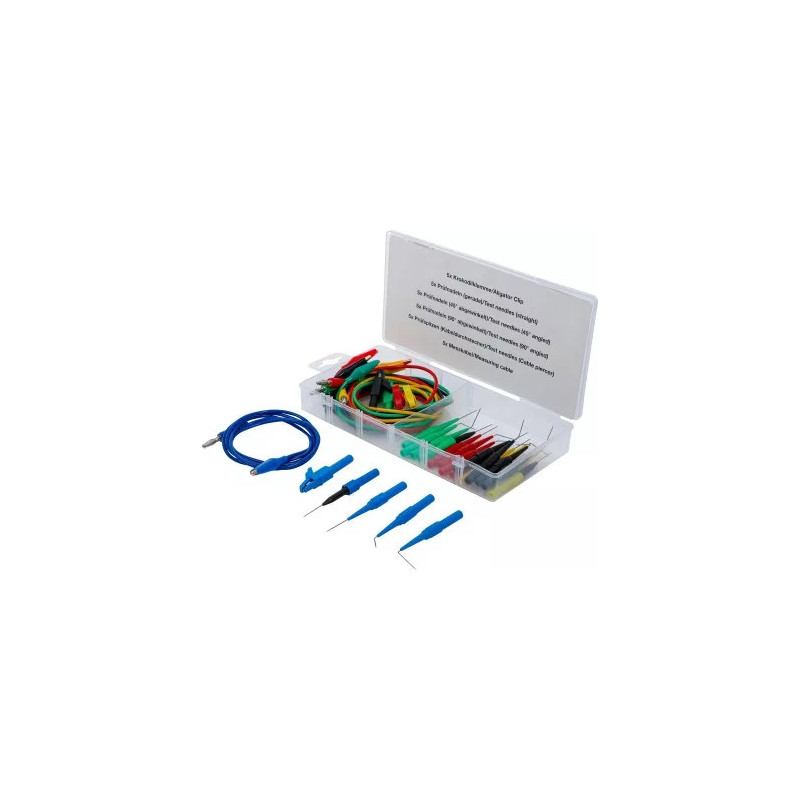 Jeu de câbles et pointes de mesure | 30 pièces