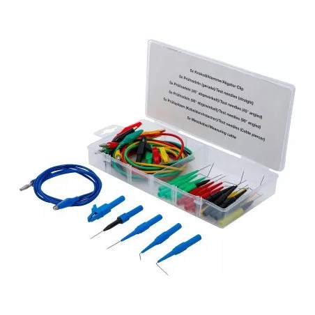 Jeu de câbles et pointes de mesure | 30 pièces