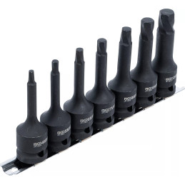 Jeu d'extracteurs de vis | 12,5 mm (1/2") | pour six pans creux 4 - 12 mm | 7 pièces