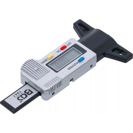 Pied de profondeur numérique pour profils de pneus | 0 - 28 mm