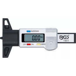 Pied de profondeur numérique pour profils de pneus | 0 - 28 mm