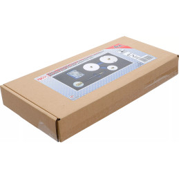 Insert de servante d'atelier 1/3 : Jeu de bouchons pour purgeur de frein pneumatique | 4 pièces