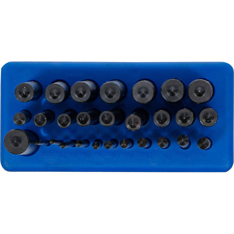 Jeu de chasses goupilles | 28 pièces.