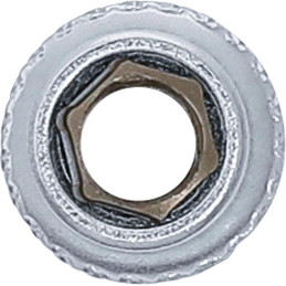 Douille pour clé, six pans | 6,3 mm (1/4") | 7 mm