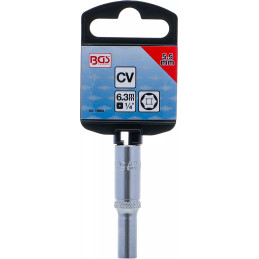 Douille pour clé, six pans, longue | 6,3 mm (1/4") | 5,5 mm