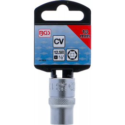 Douille pour clé, six pans | 12,5 mm (1/2") | 13 mm