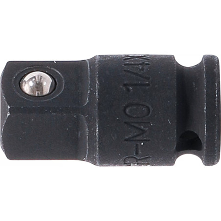 Adaptateur de clé à douille à choc | femelle 6,3 mm (1/4") - mâle 10 mm (3/8")