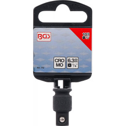 Adaptateur de clé à douille à choc | femelle 6,3 mm (1/4") - mâle 10 mm (3/8")