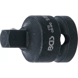 Adaptateur de clé à douille à choc | femelle 12,5 mm (1/2") - mâle 10 mm (3/8")