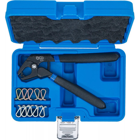 Jeu de pinces à agrafes avec pince | 11 pièces