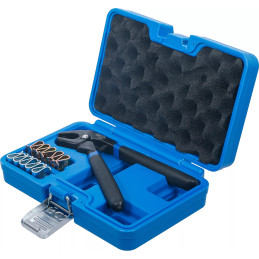 Jeu de pinces à agrafes avec pince | 11 pièces