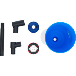 Kit d’entonnoirs de remplissage d’huile | exécution plastique | pour VAG